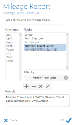 Add a formula to calculate mileage. Add a formula to calculate mileage.
